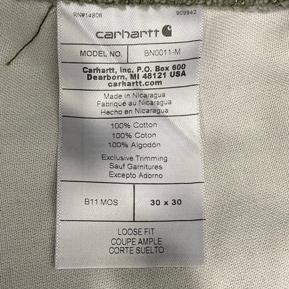 Carhartt 100% Cotton Work Pants Loose Fit Size 30 - Picture 7 of 10